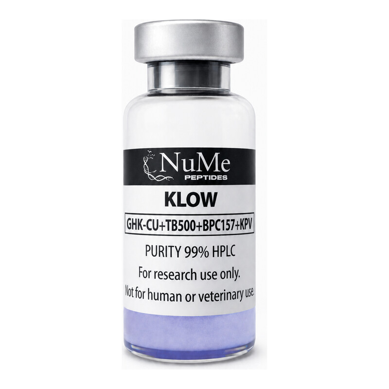 KLOW (GHK-Cu + TB-500 + BPC-157 + KPV)
